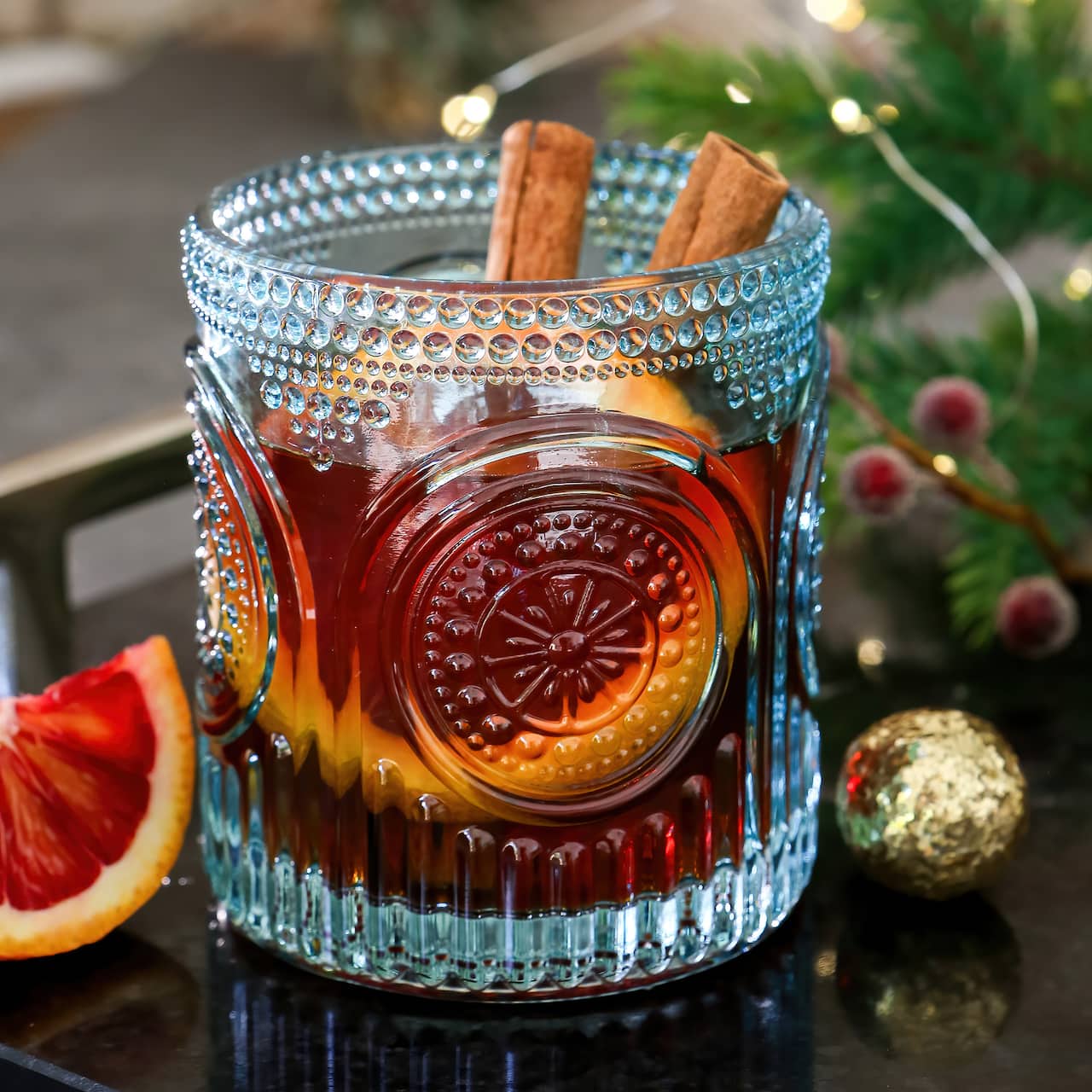 Kate Aspen® 10oz. Retro Arch Floral Drinking Glasses, 6ct.